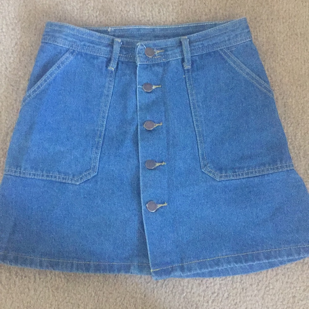denim skirt